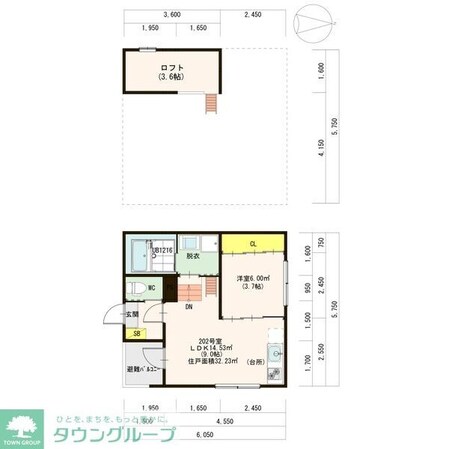 グランディエールの物件間取画像